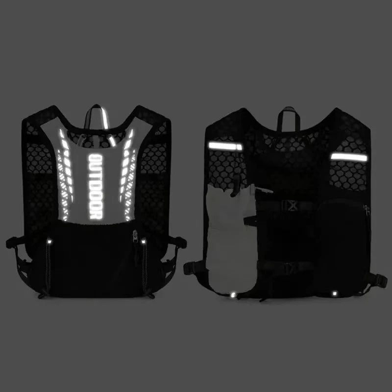 Reflective Running Hydration Vest