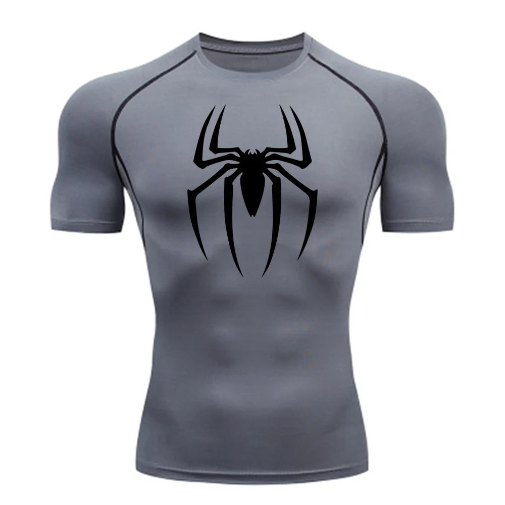 Men’s Spider Print Running Shirt