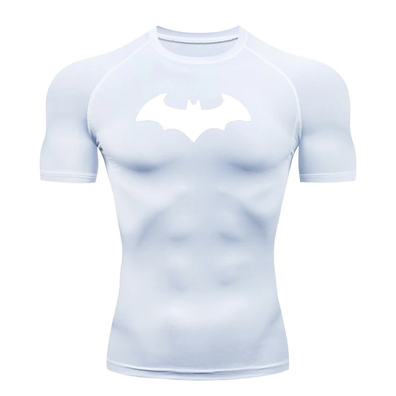 Men’s Bat Print Compression Shirt