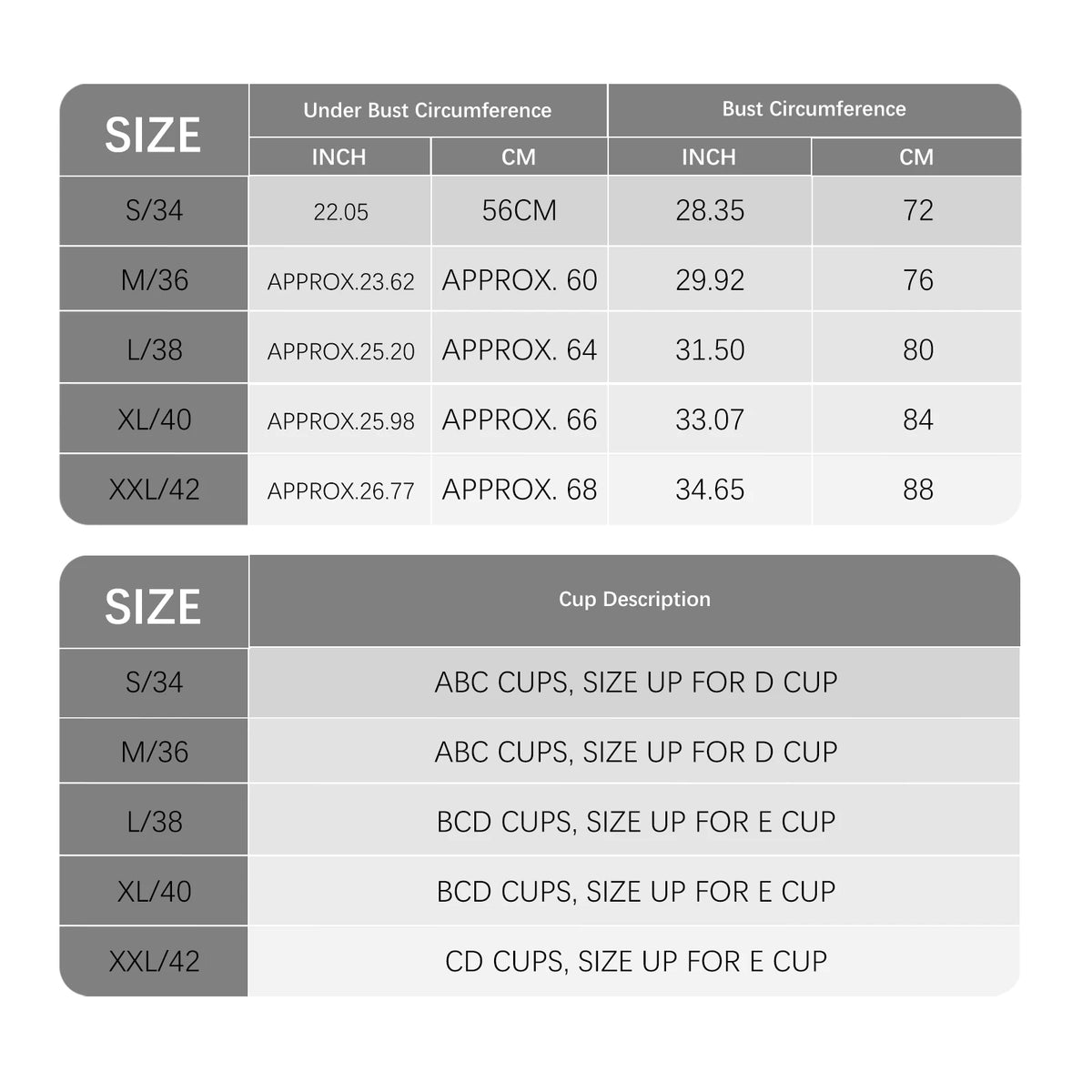 Sujetador cruzado sin costuras
