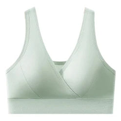 Seamless Cross-Wrap Bra