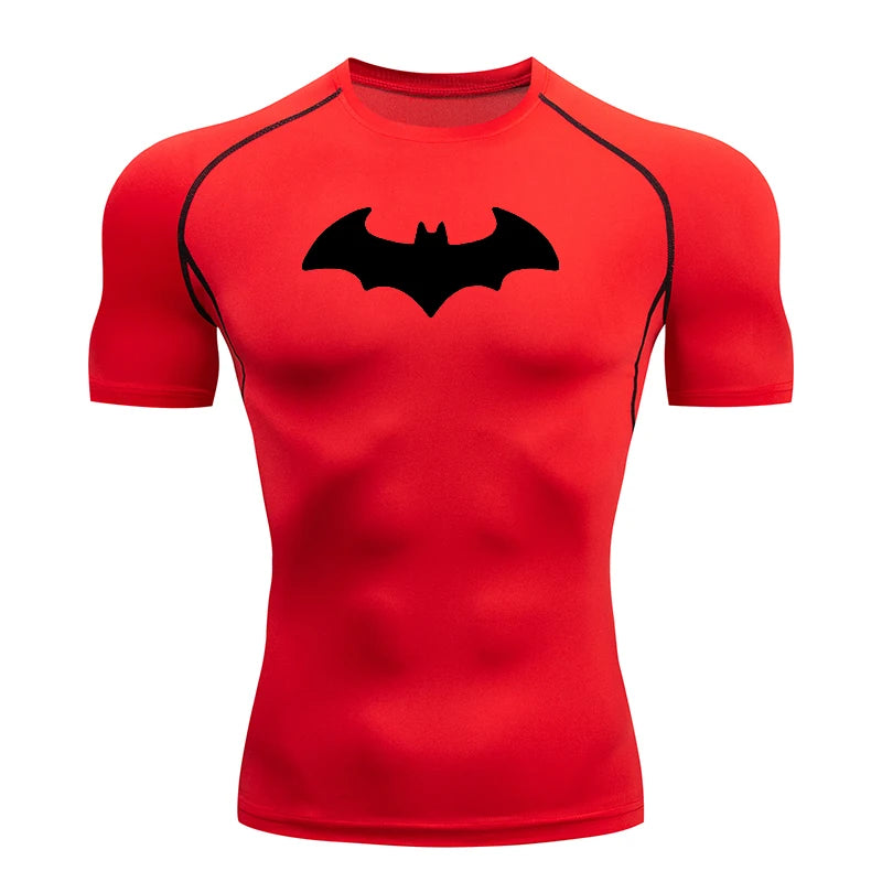 Men’s Bat Print Compression Shirt
