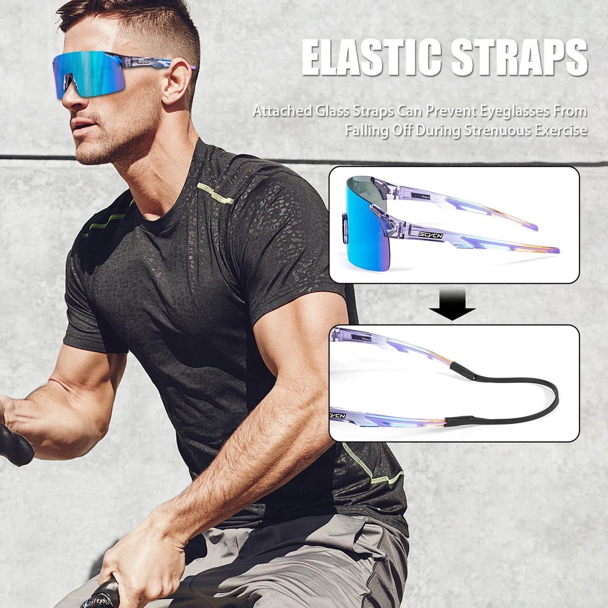 Gafas de running SCVCN UV400