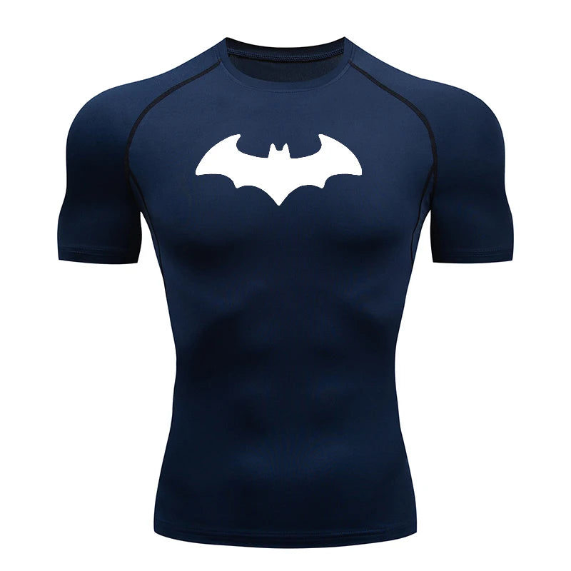 Men’s Bat Print Compression Shirt
