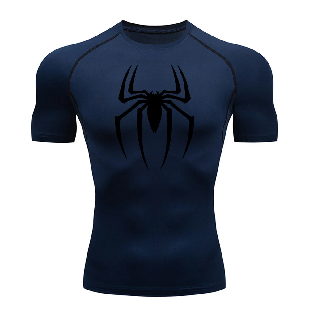 Men’s Spider Print Running Shirt