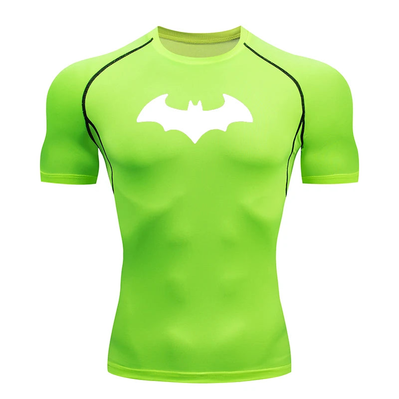 Men’s Bat Print Compression Shirt