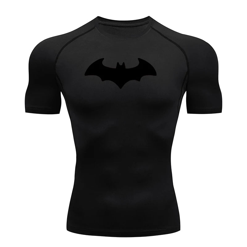 Men’s Bat Print Compression Shirt