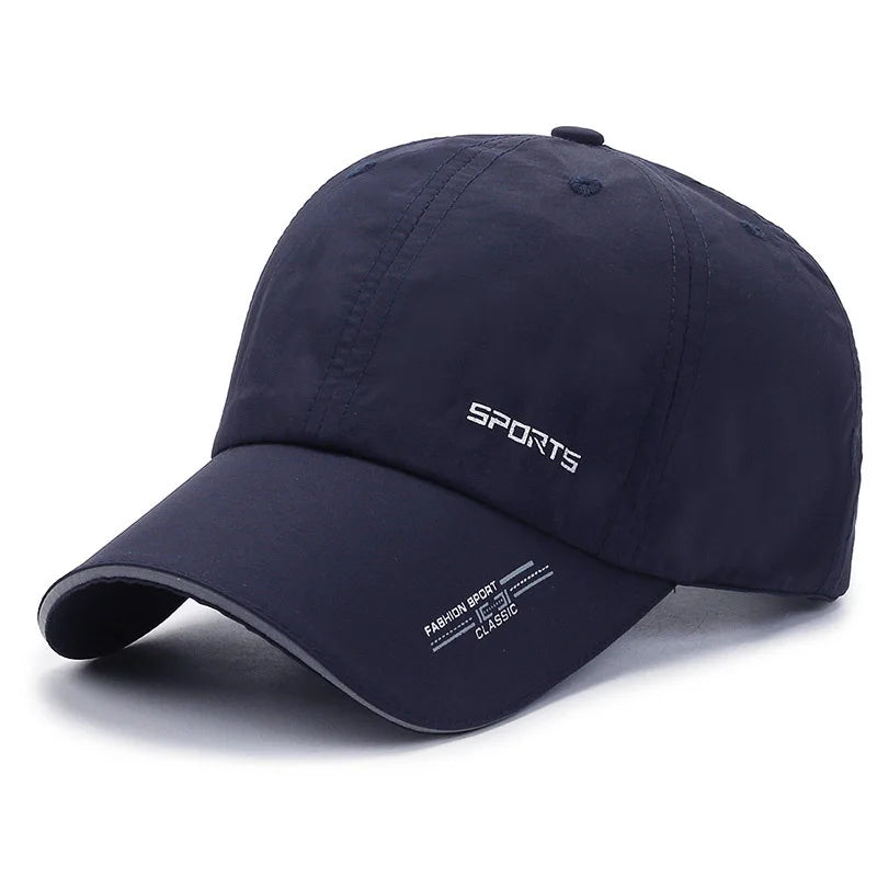 Reflective Quick-Dry Sports Cap