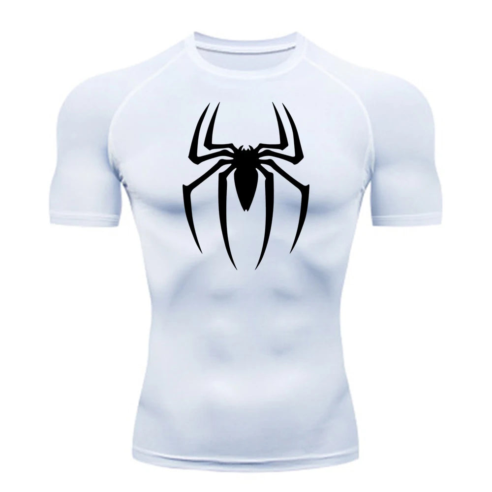 Men’s Spider Print Running Shirt