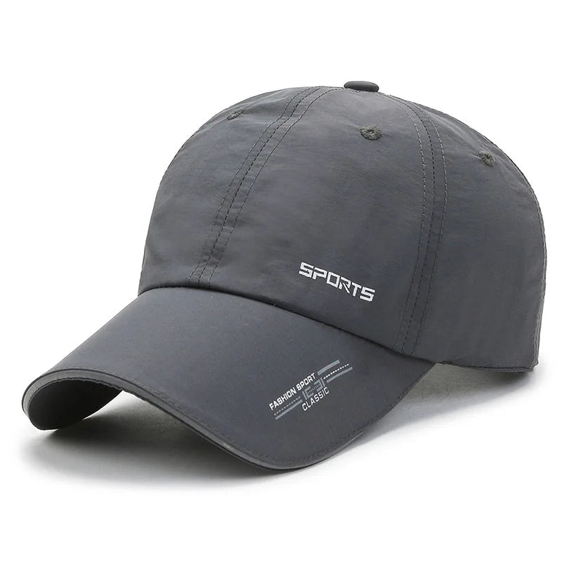 Reflective Quick-Dry Sports Cap