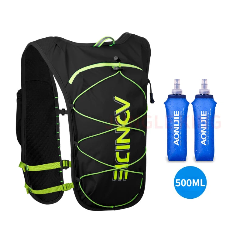 AONIJIE 2L Running Hydration Vest – Lightweight Trail Pack with Water Bladder Pocket