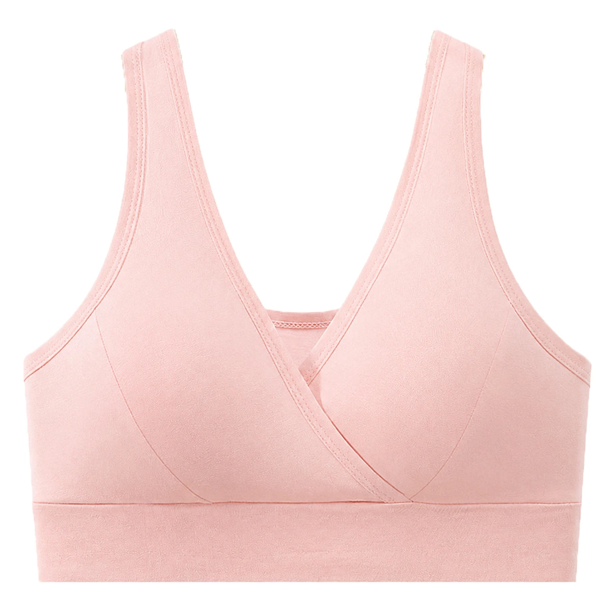 Seamless Cross-Wrap Bra