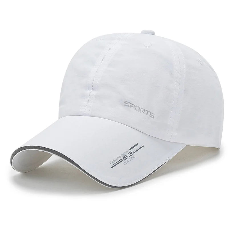 Reflective Quick-Dry Sports Cap