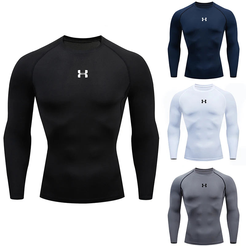 Camiseta de running de manga larga para hombre