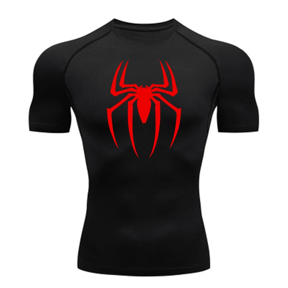 Men’s Spider Print Running Shirt