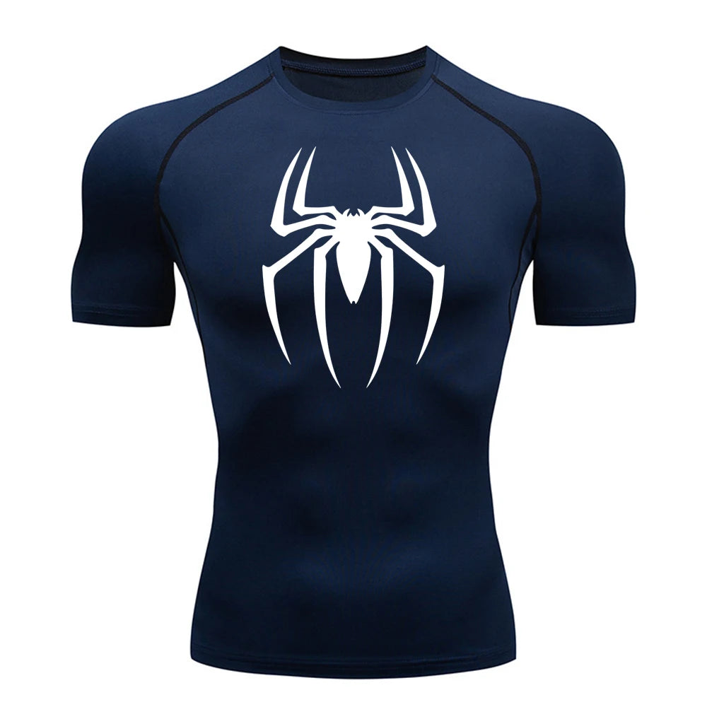 Men’s Spider Print Running Shirt
