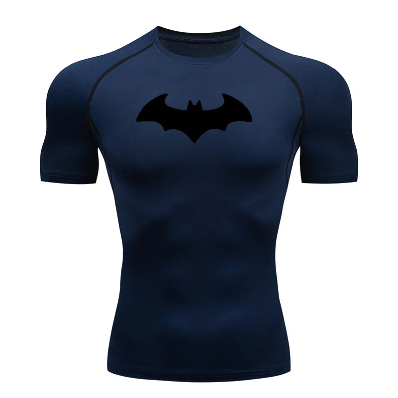 Men’s Bat Print Compression Shirt