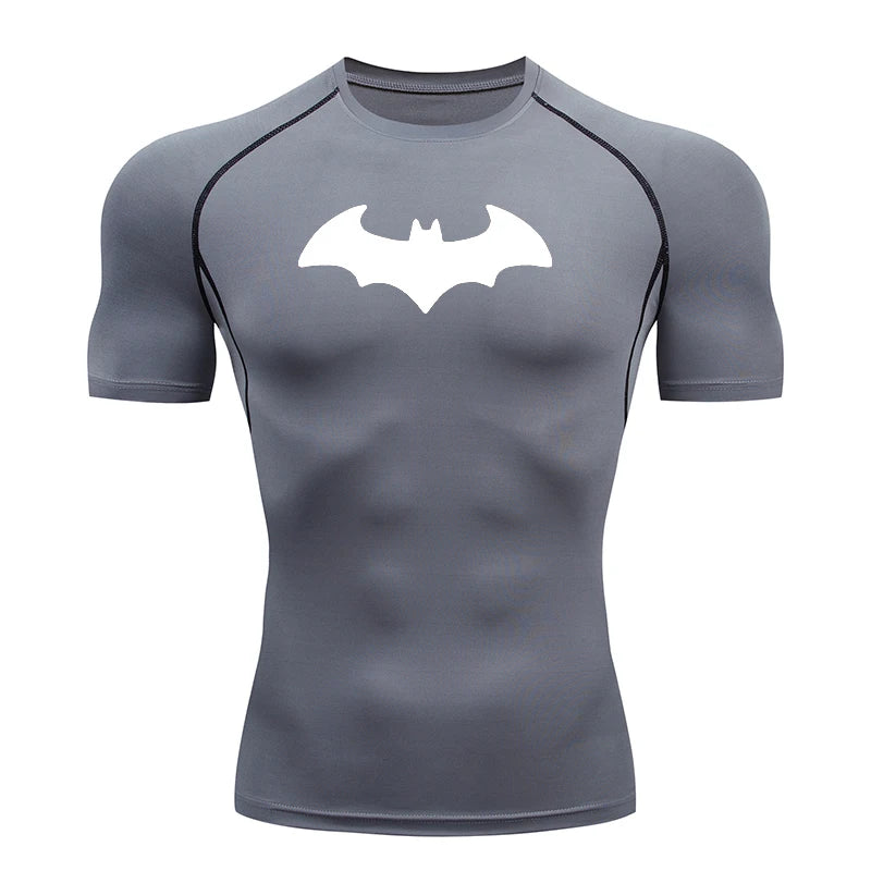 Men’s Bat Print Compression Shirt