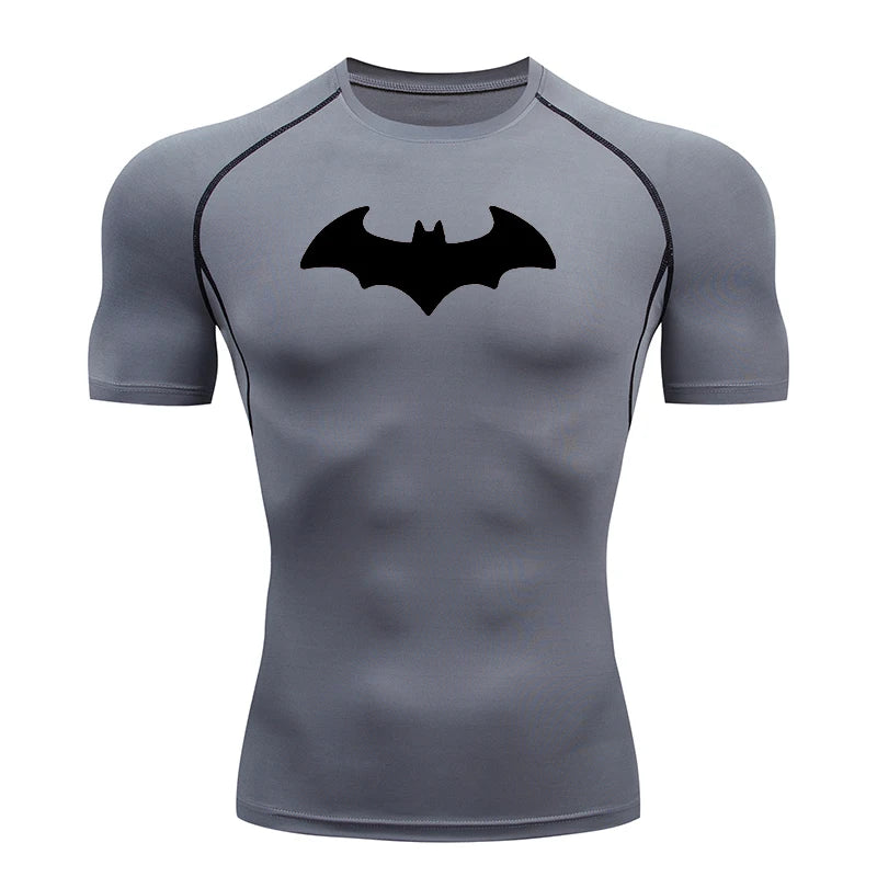 Men’s Bat Print Compression Shirt