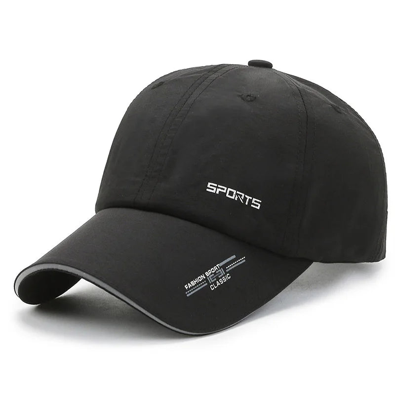Reflective Quick-Dry Sports Cap