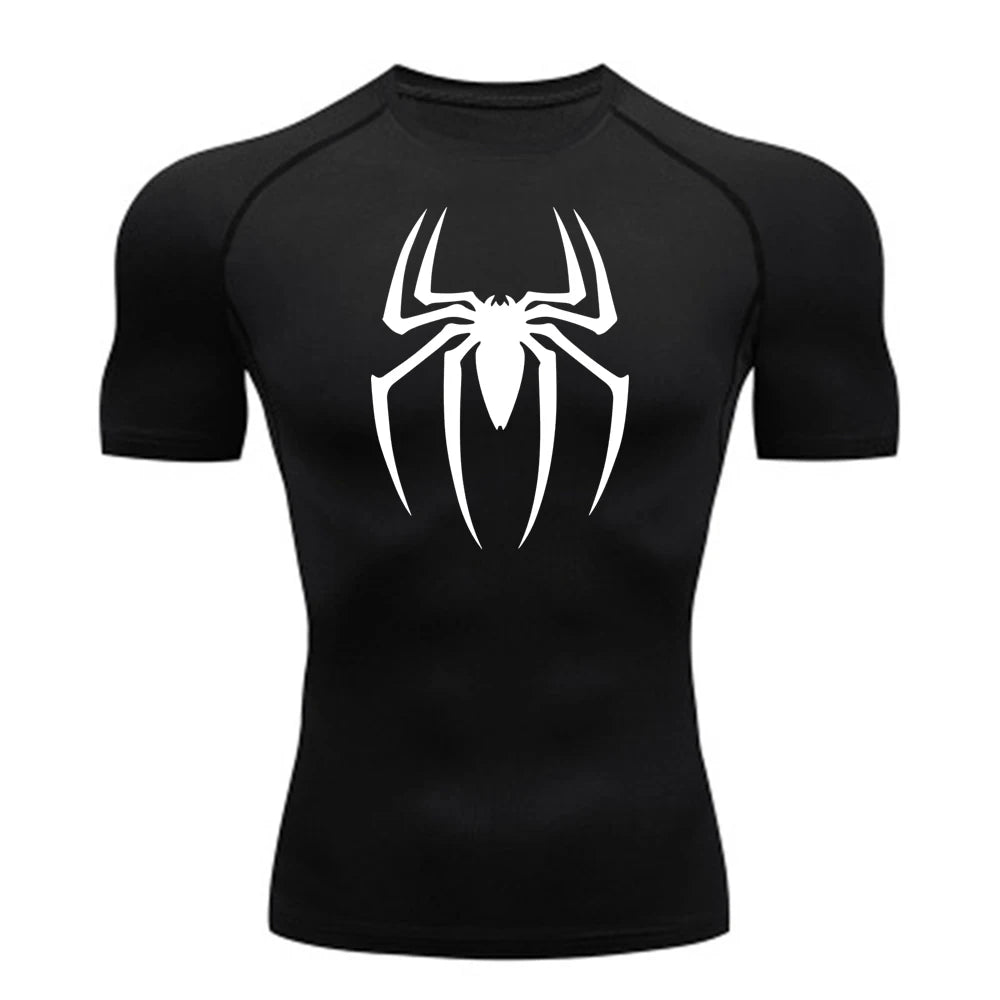 Men’s Spider Print Running Shirt