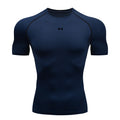 Camiseta de compresión de secado rápido para hombre