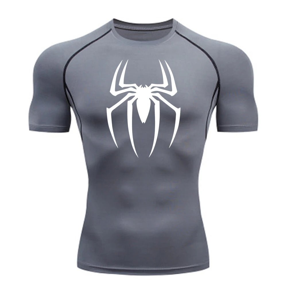 Men’s Spider Print Running Shirt
