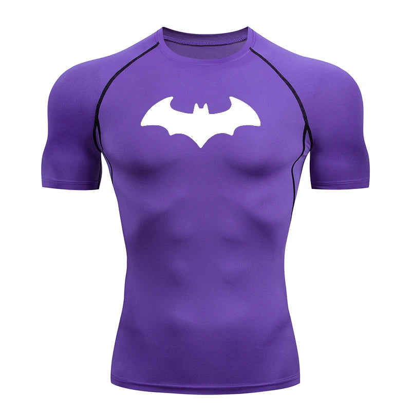 Men’s Bat Print Compression Shirt