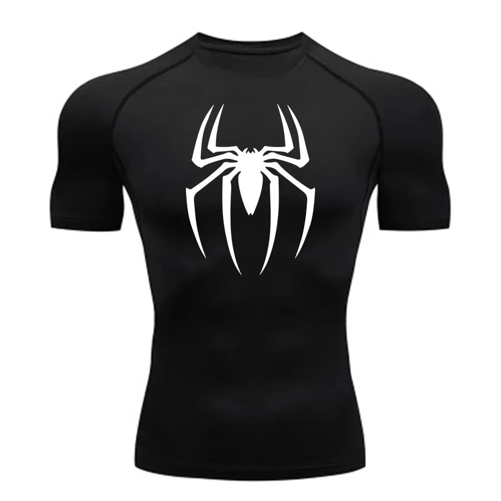 Men’s Spider Print Running Shirt