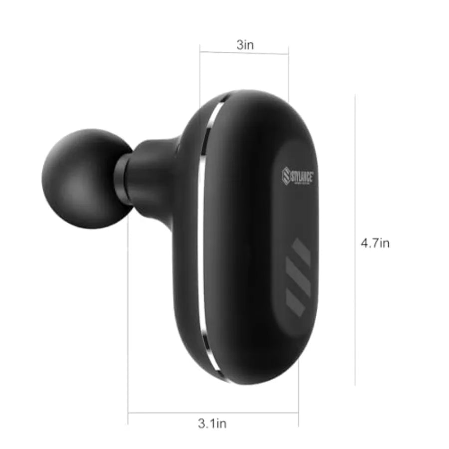 Pistola de masaje de cuello portátil