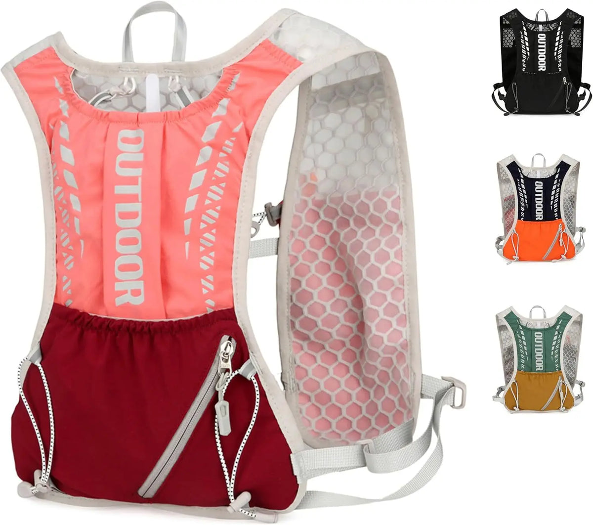 Reflective Running Hydration Vest
