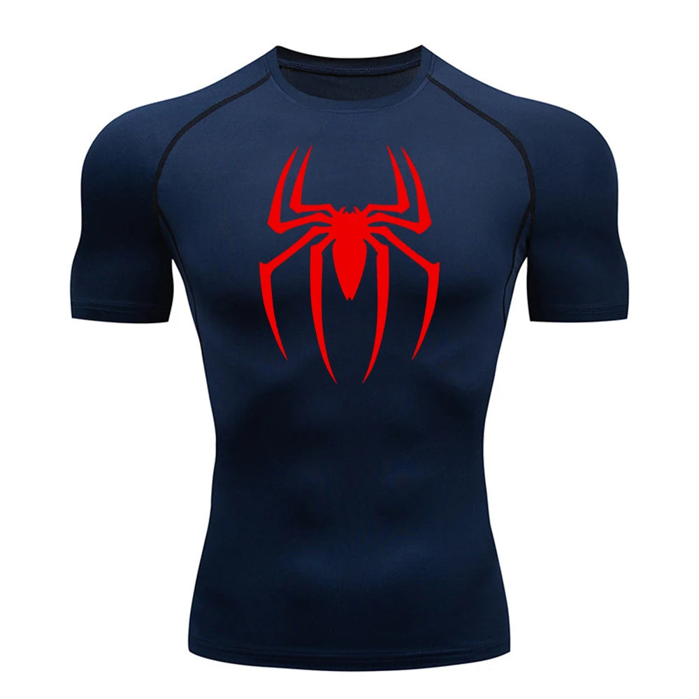 Men’s Spider Print Running Shirt