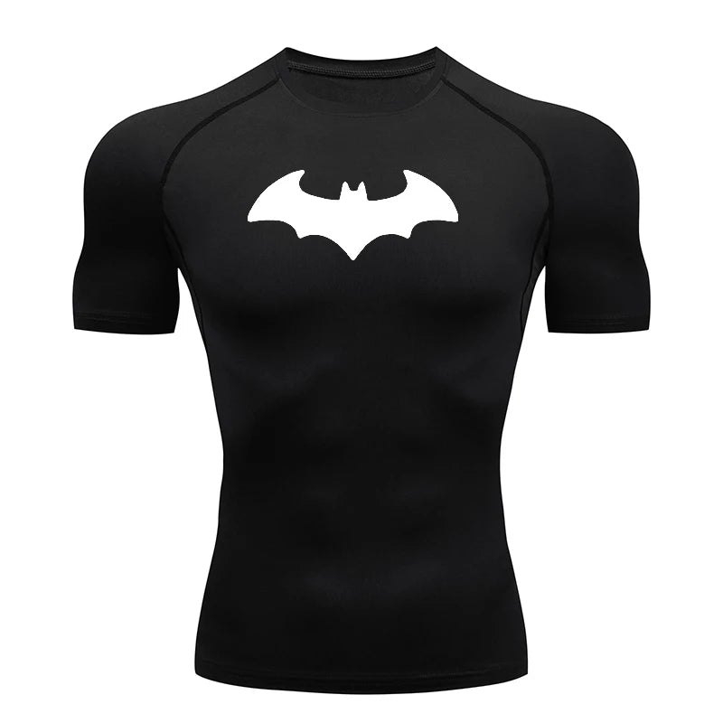 Men’s Bat Print Compression Shirt