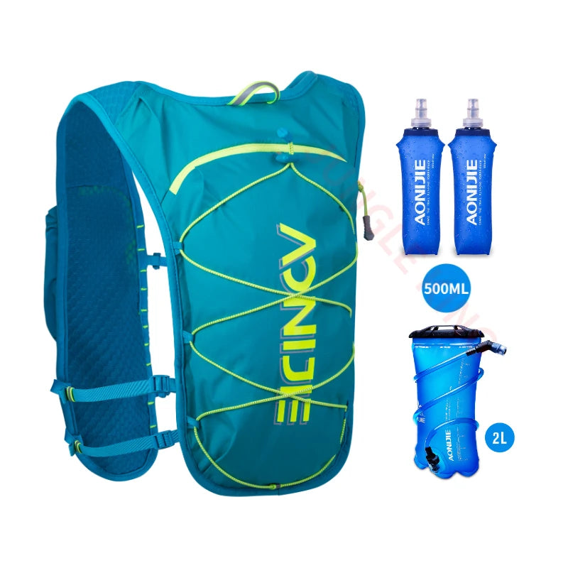 AONIJIE 2L Running Hydration Vest – Lightweight Trail Pack with Water Bladder Pocket